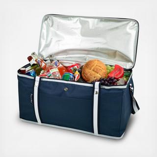 Leakproof Folding 64-Can Picnic Cooler