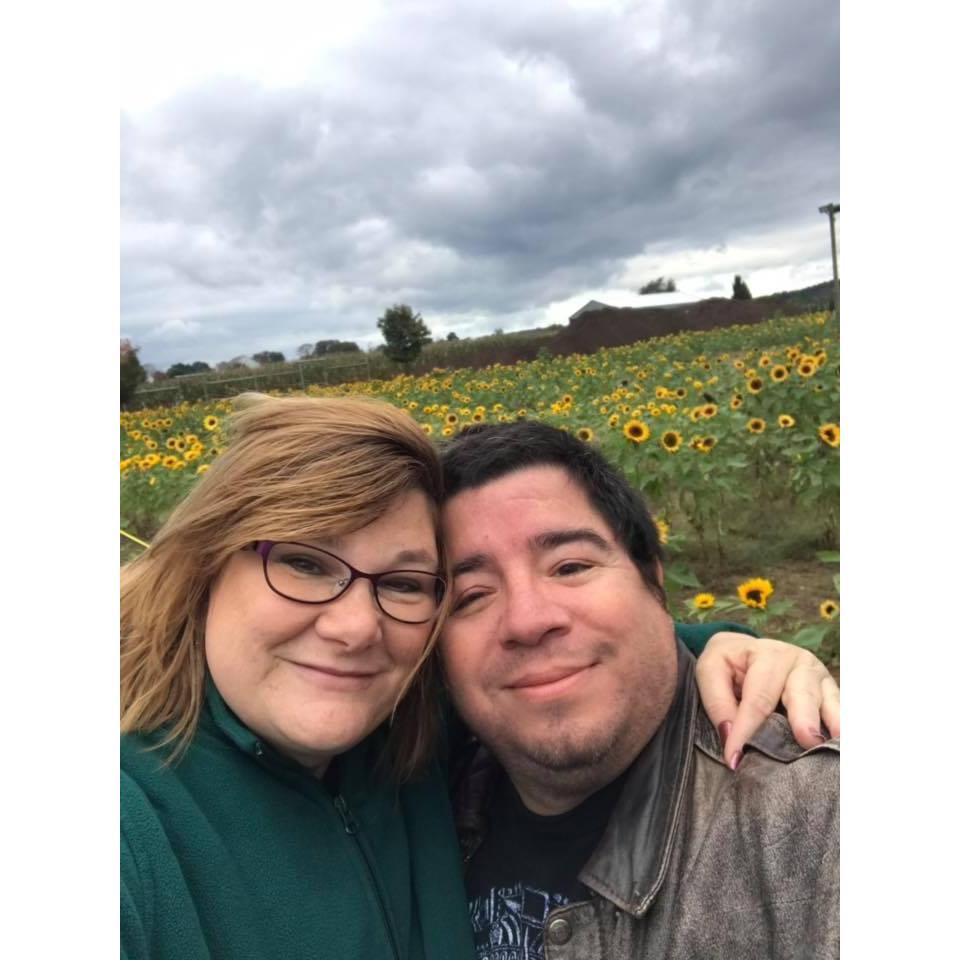 One of our first dates.