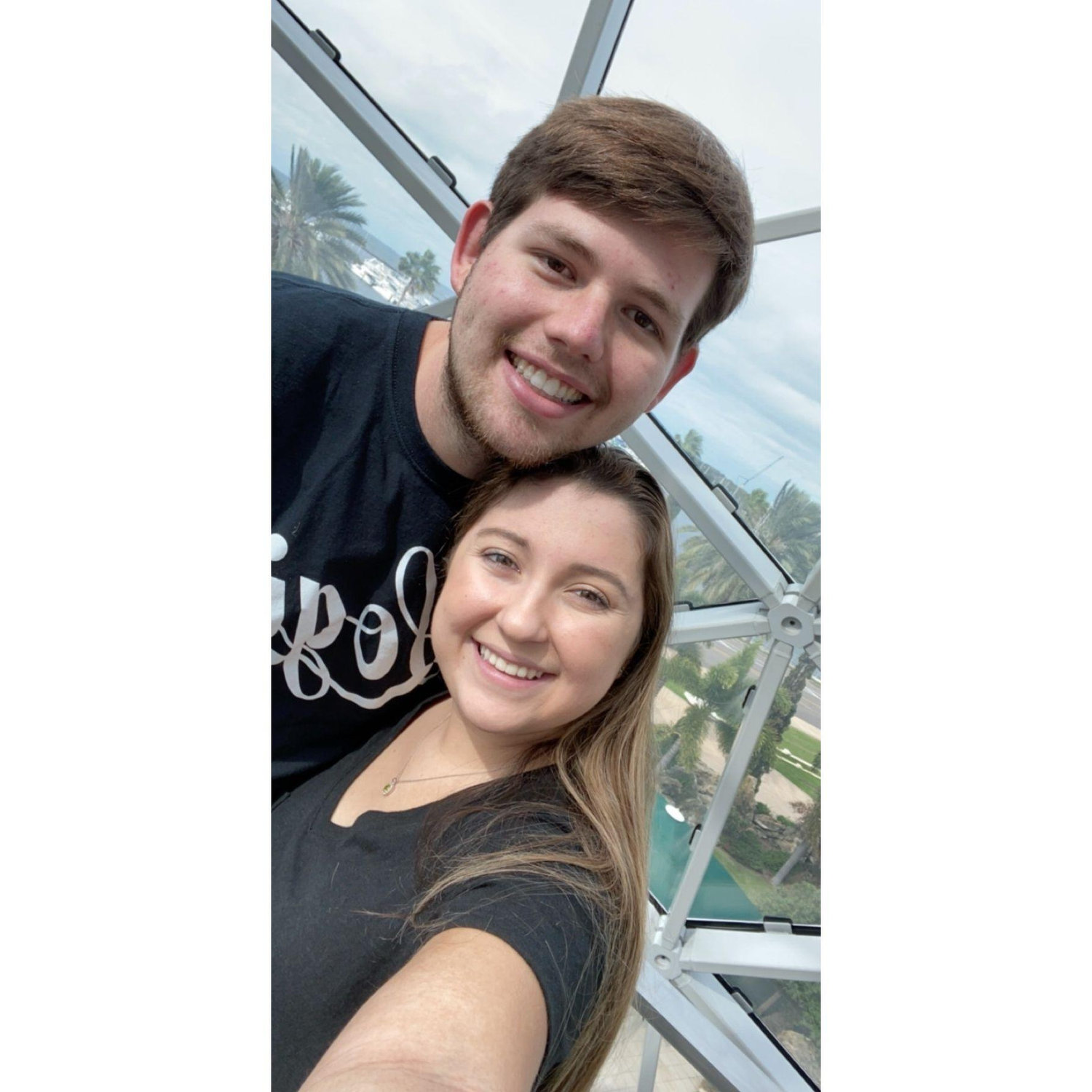 Kevin surprised Sabrina with a date at the Salvador Dali museum