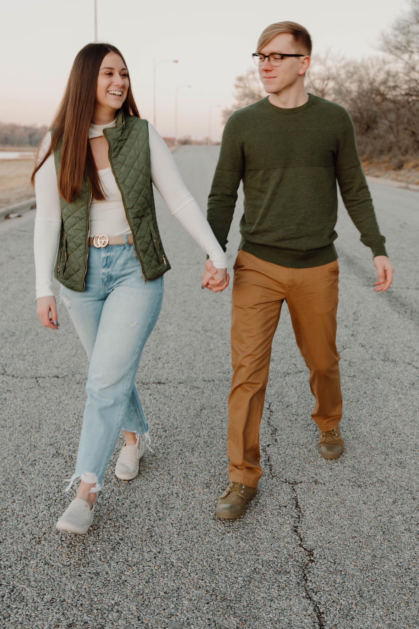 walking through life together forever!