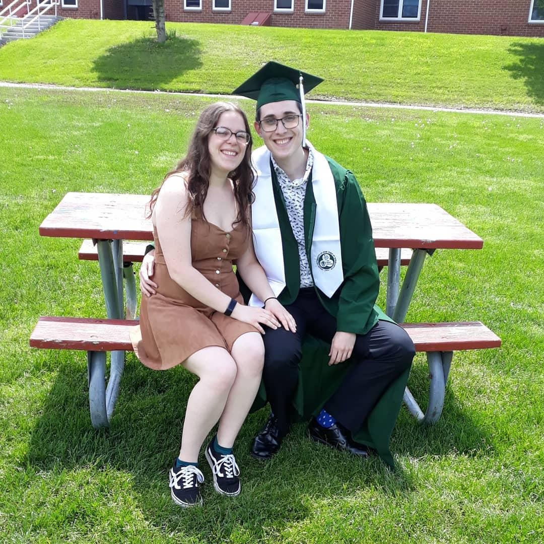 Jacob's graduation from Binghamton University, May 2019