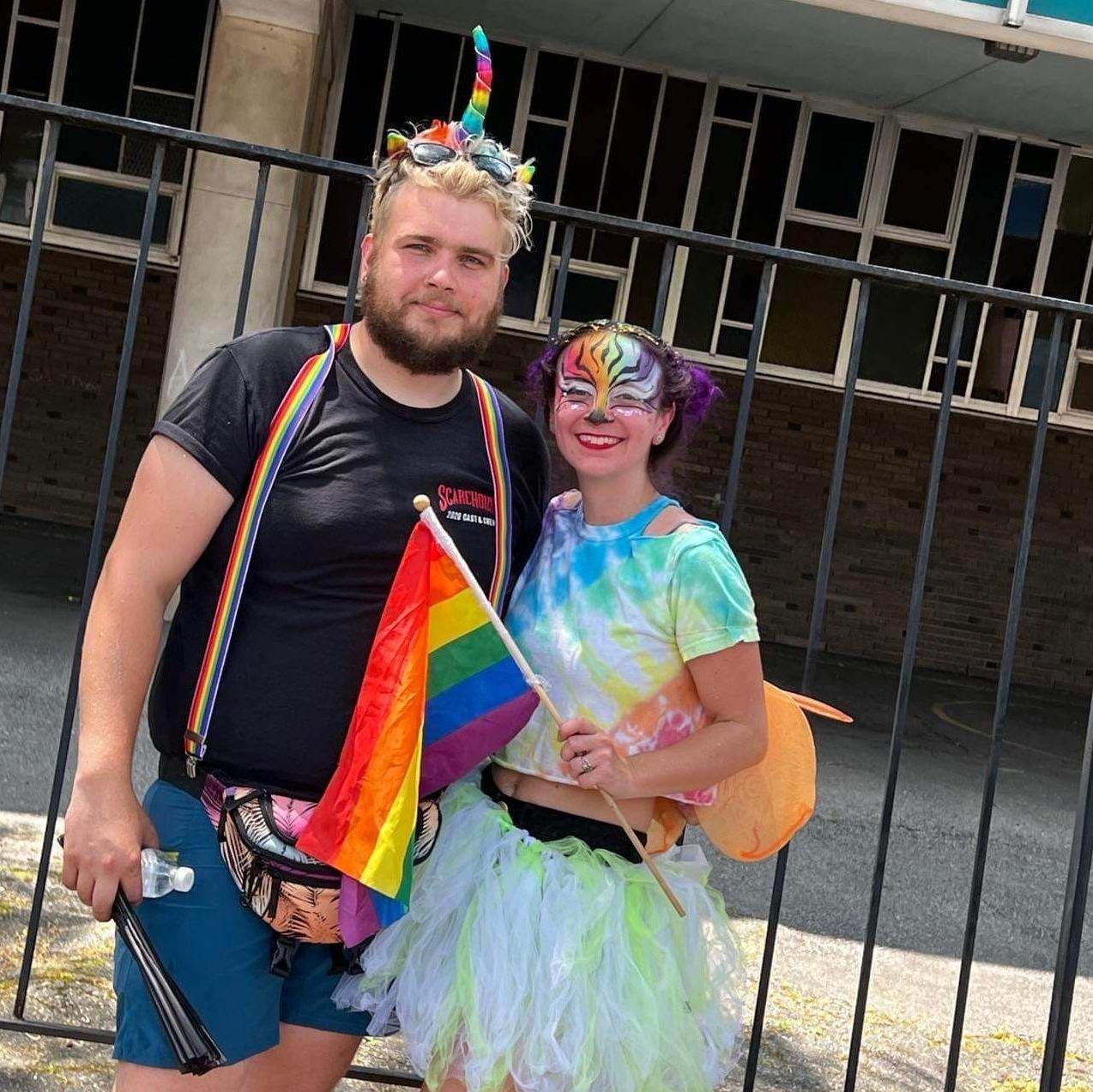 Walking in the PRIDE parade - 2023