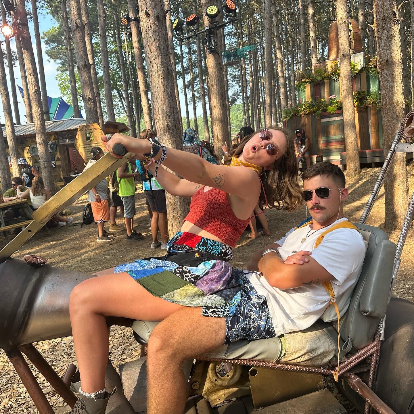 Lexi and Michael at another festival together
