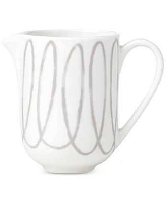 Charlotte Street Grey Collection Creamer