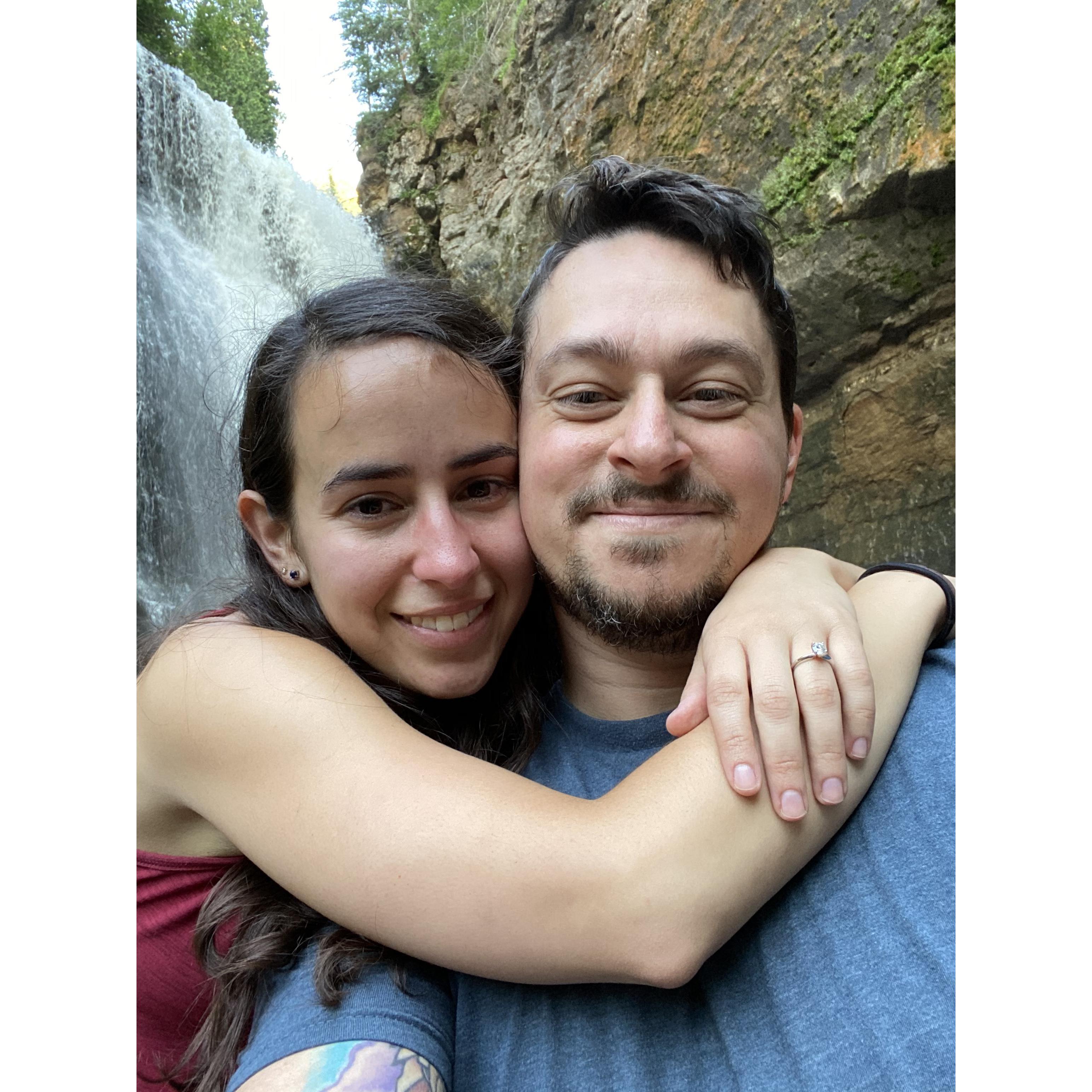 Right after Tony proposed