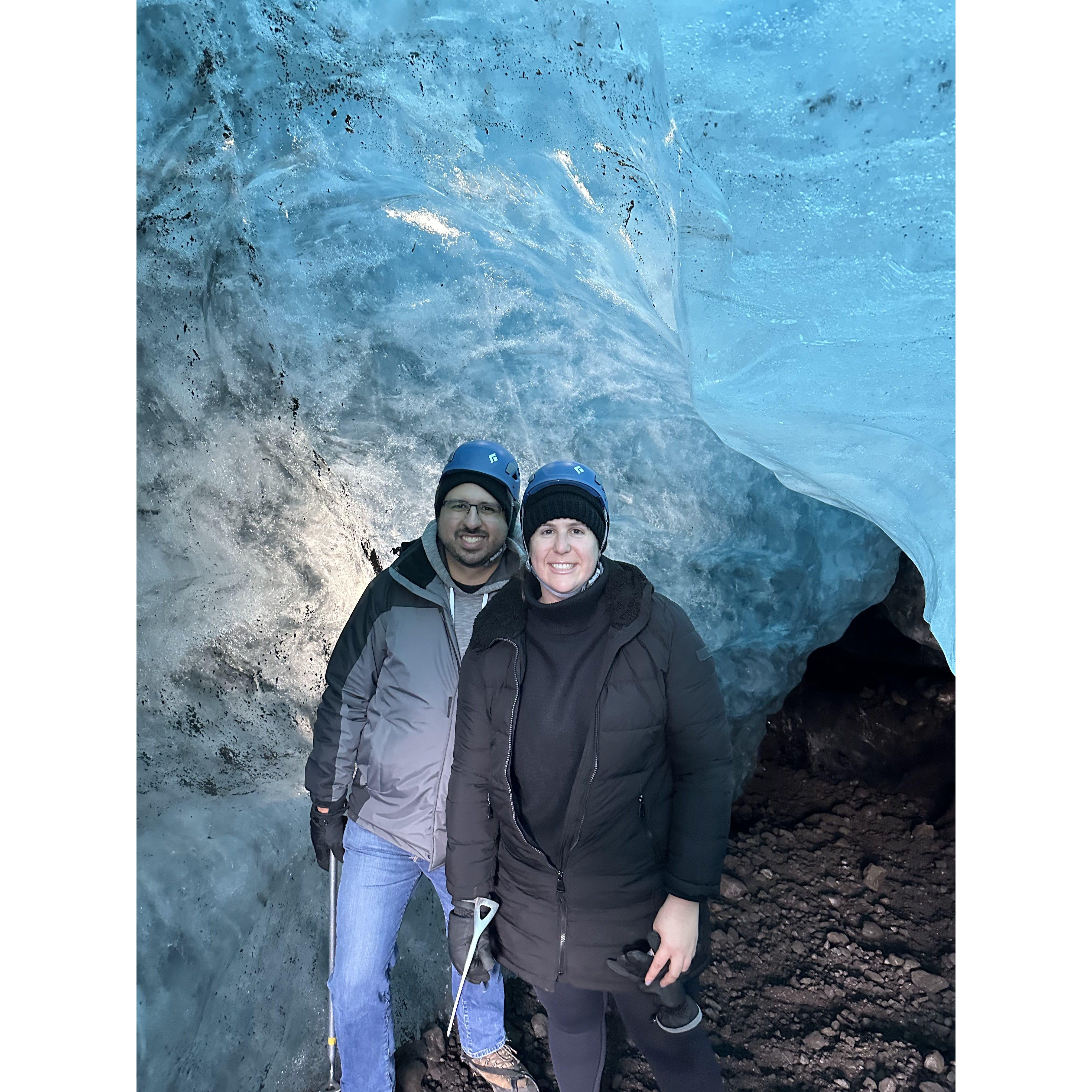 Ice cavern tour in Iceland
