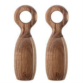 Circle Wood Salt & Pepper Mills