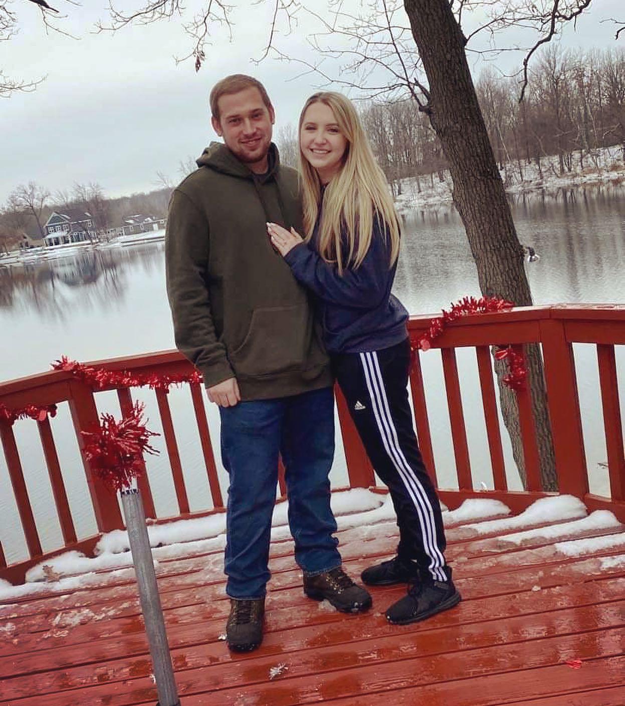 Engagement:  December 31, 2021
at Grandpa Spaeth's Cottage