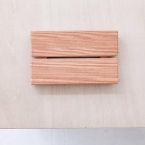 Red Pine Soap Dish