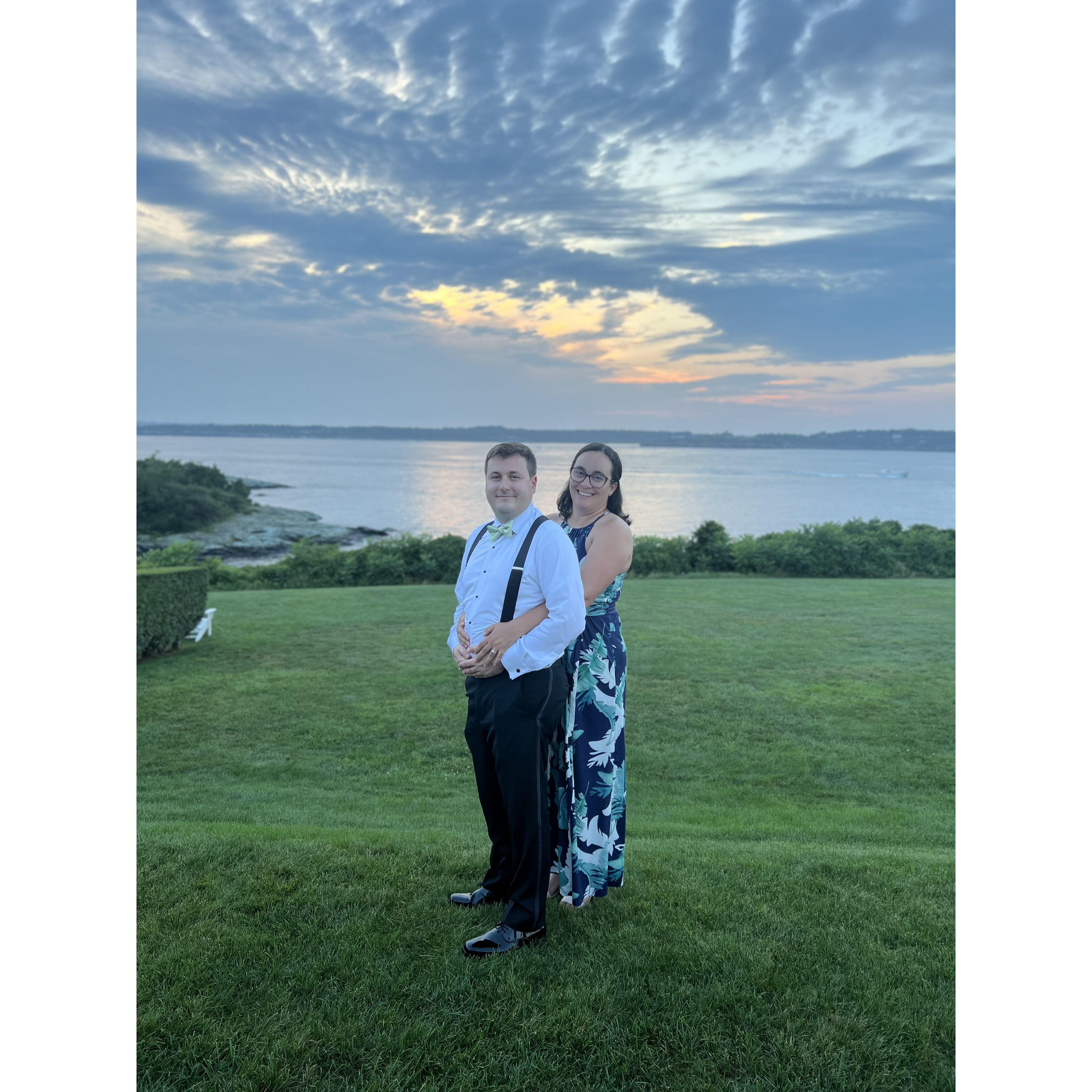 Prom-pose at Dylan and Lexi’s wedding