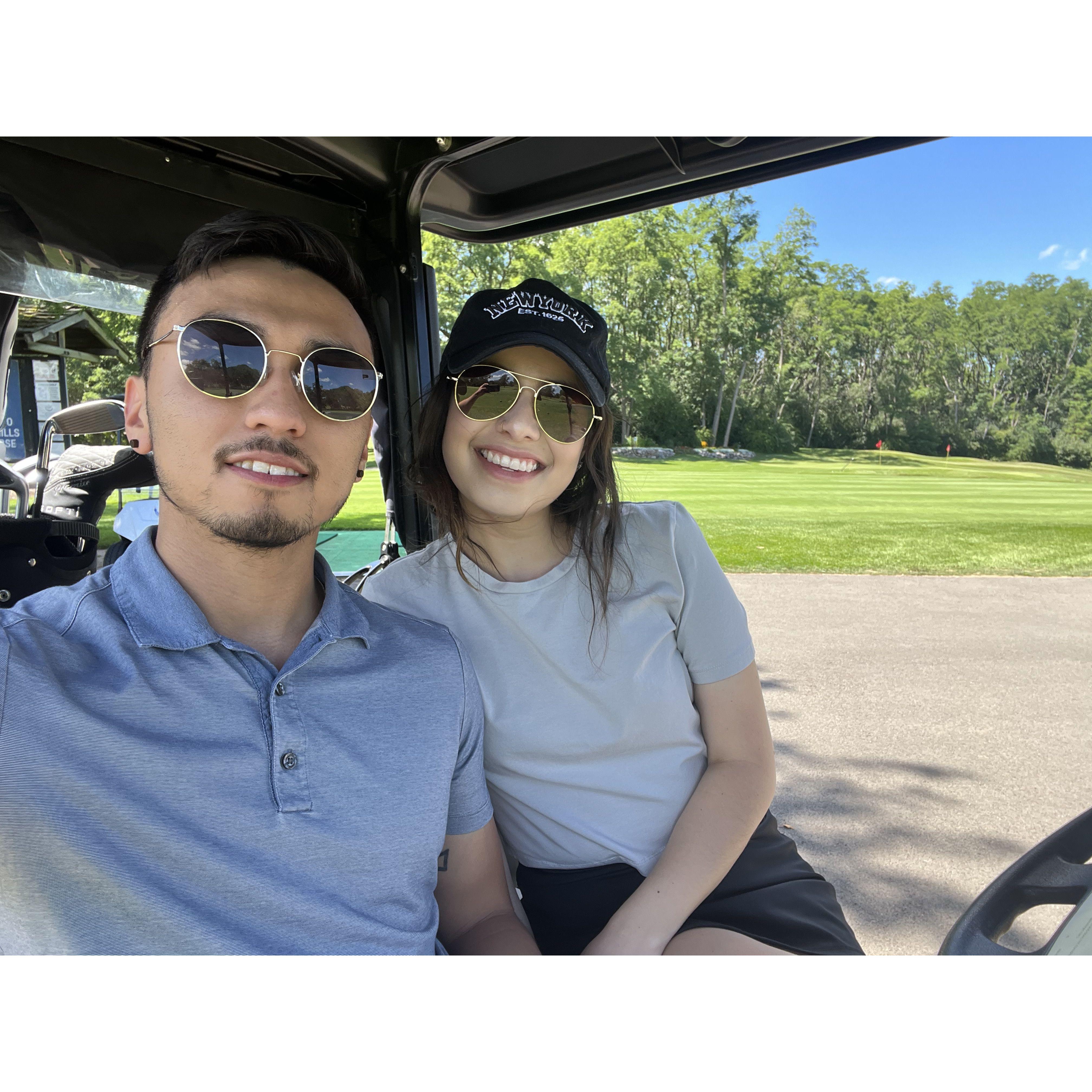 Tee Time For Two!