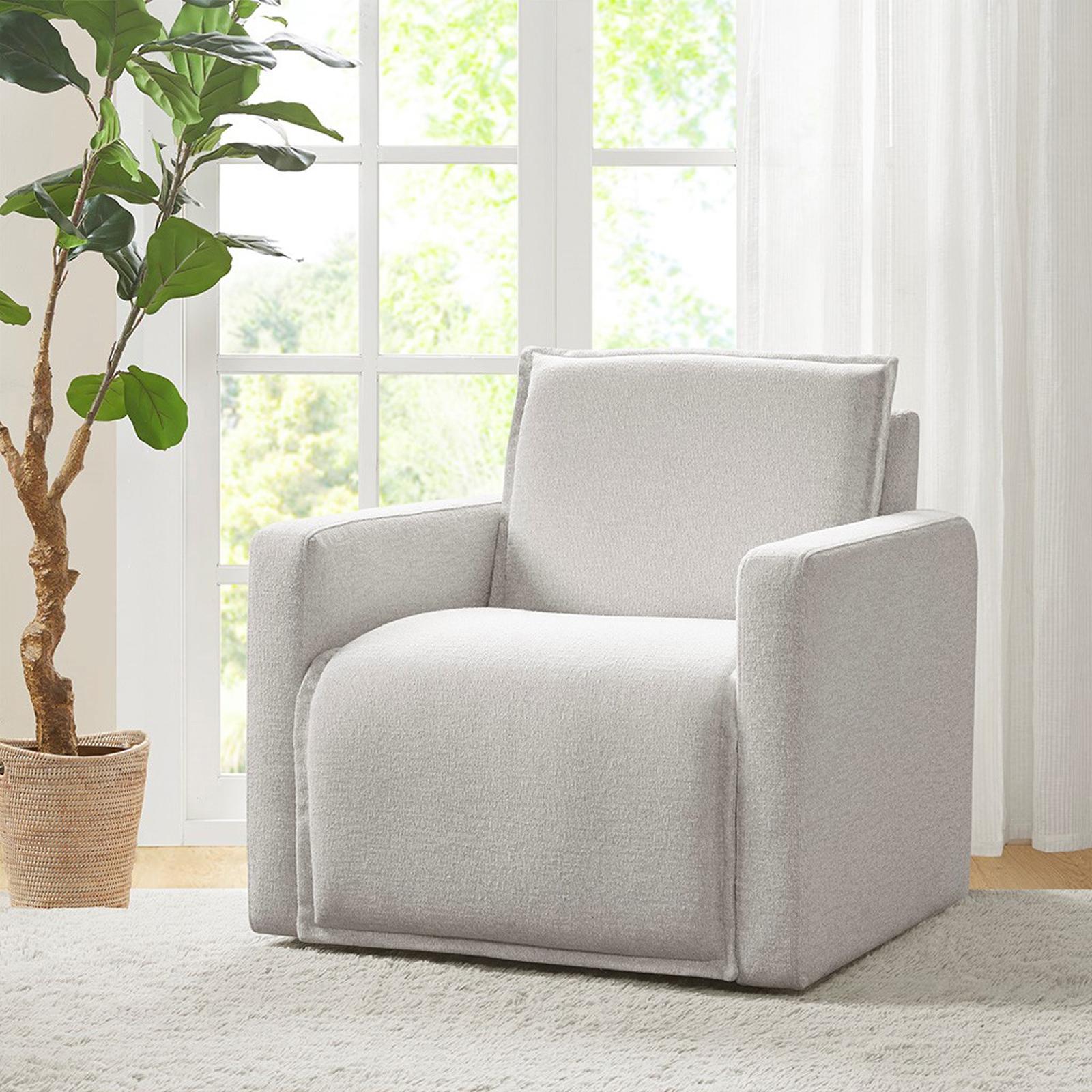 Madison Park, Kubrick Swivel Arm Chair Zola