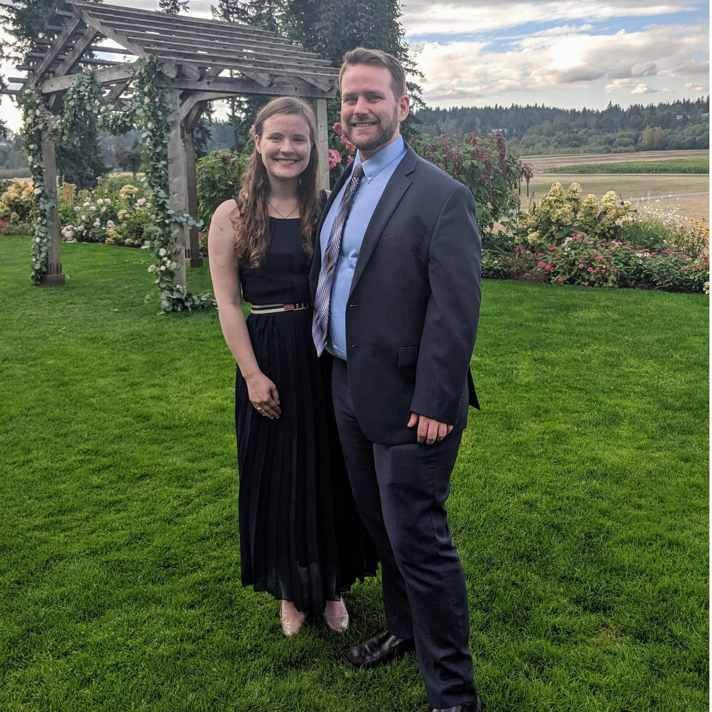 First wedding we attended together!