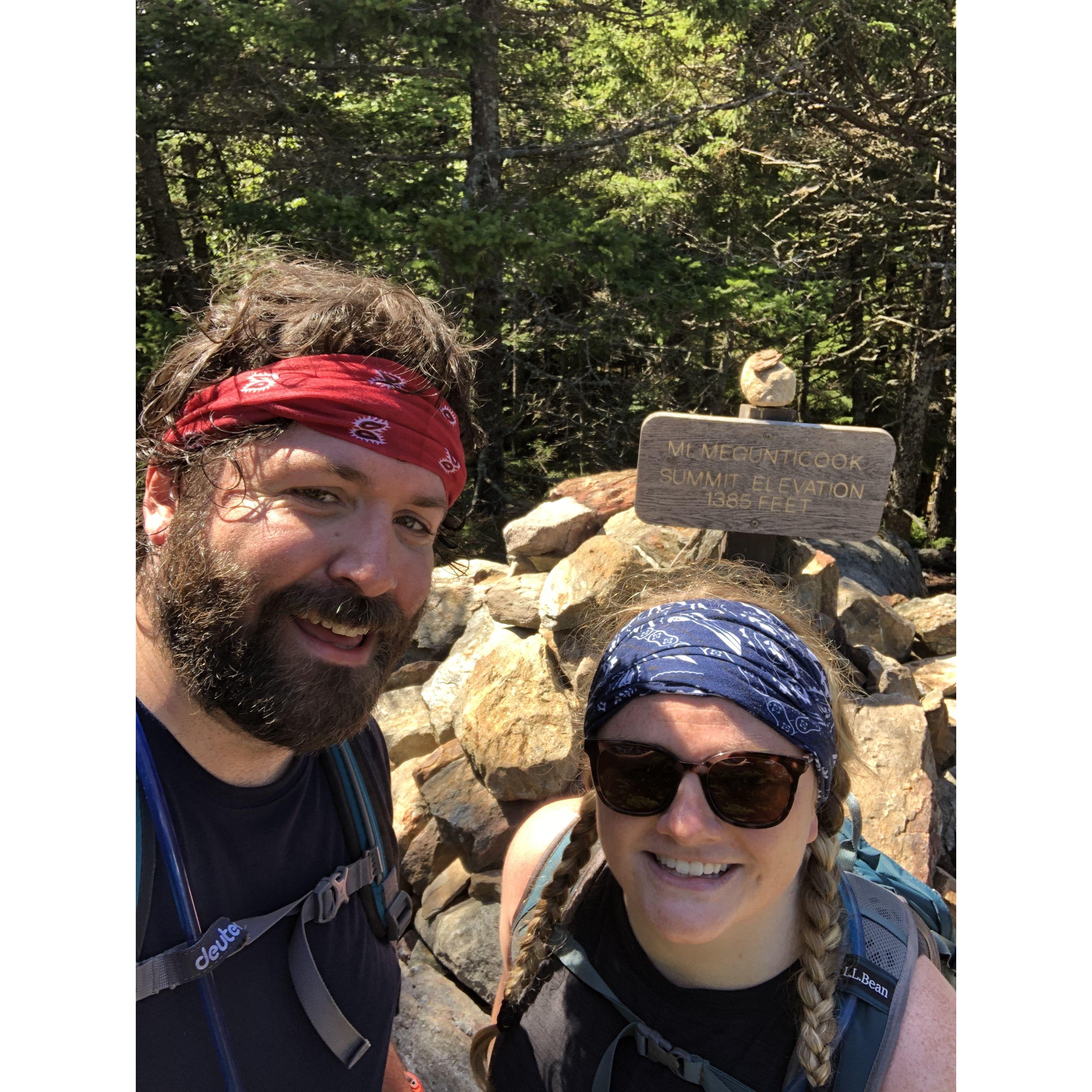 Hiking in Camden Sept. 2020