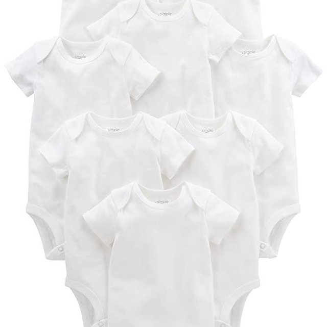 Simple Joys by Carter's Baby 8-Pack Short-Sleeve Bodysuit