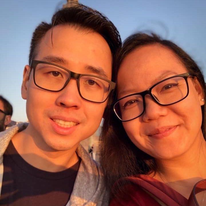 Watching the sunset at the edge of the Palais de Justice in Brussels (2019)