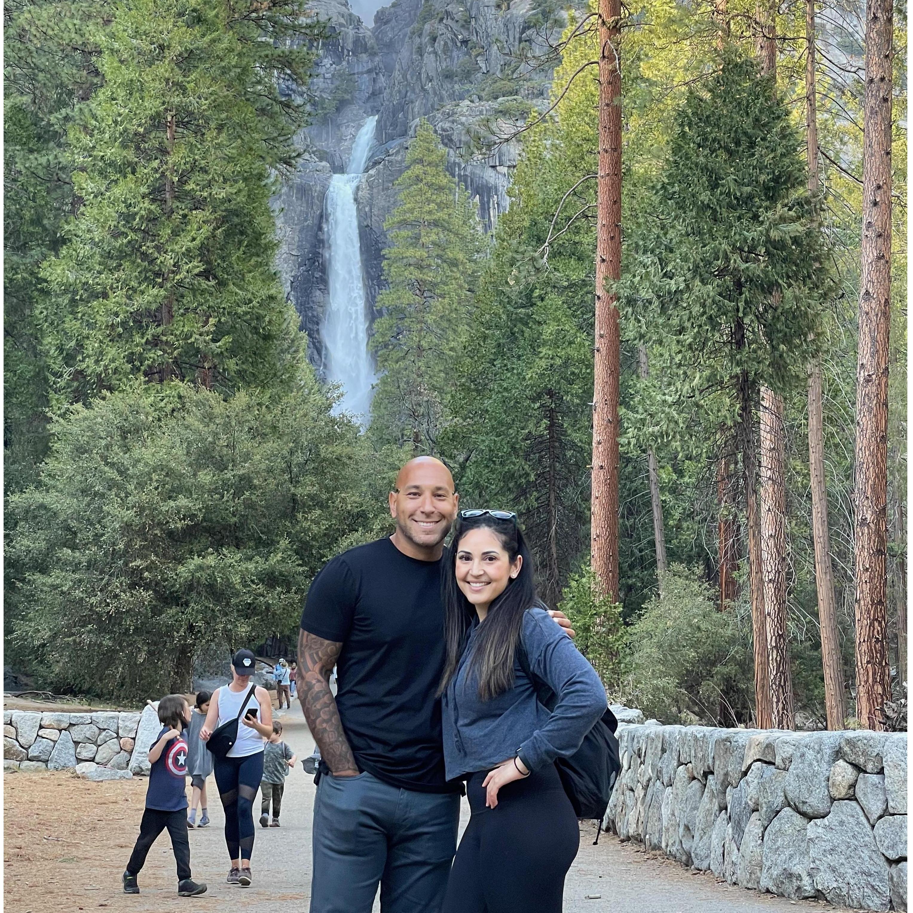 A day trip to Yosemite National Park.