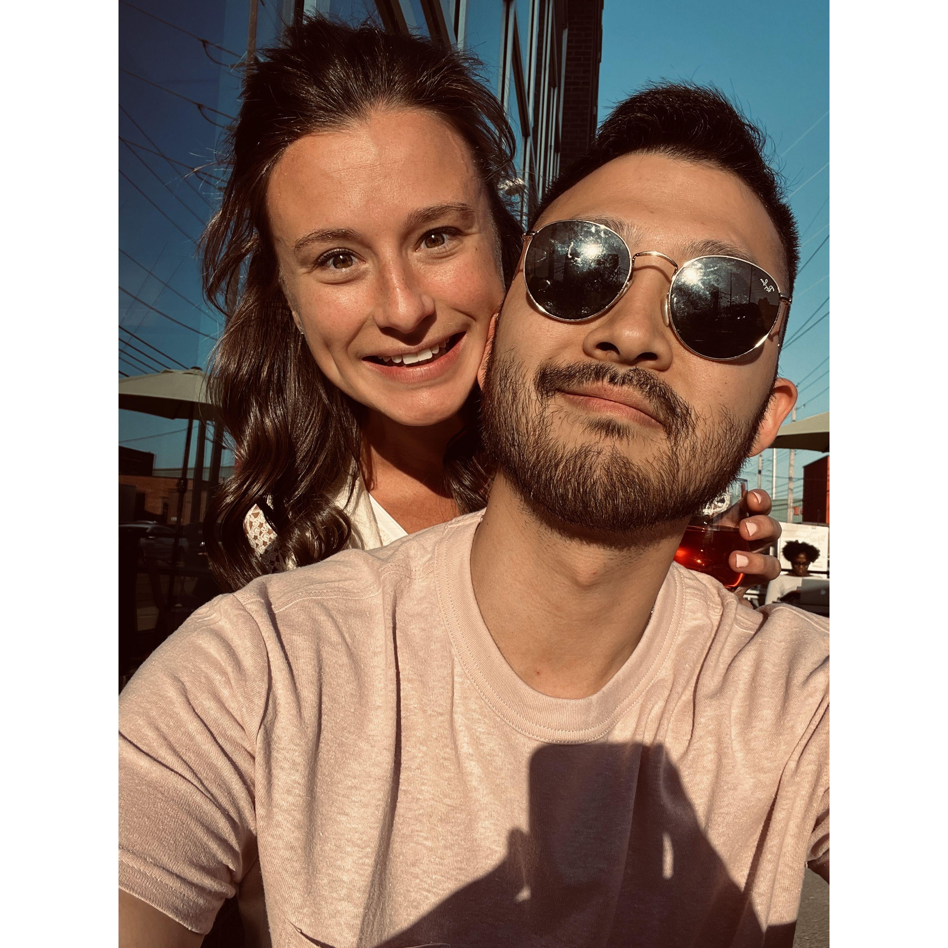 Our first picture together