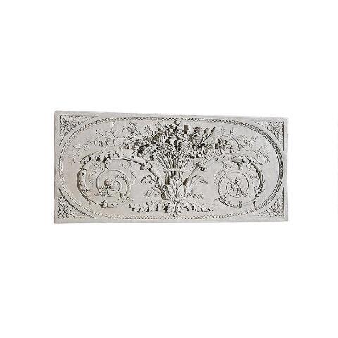 Le Bouquet Grand Sculptural Wall Frieze - NG328905                                        - Design Toscano        FacebookTwitterPinterestAddthis