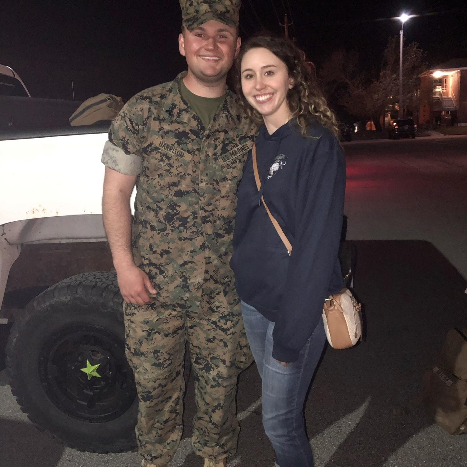 Coming home from deployment!