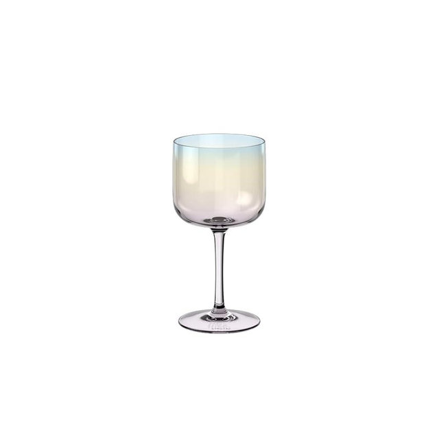 like. by Villeroy & Boch Like Pearl Wine/Water Glass, Set of 2, Crystal Glass with Pearl Coloring Effect, 6.75 oz