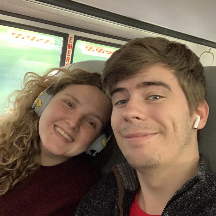 October, 2022 - On the train back to NYC!