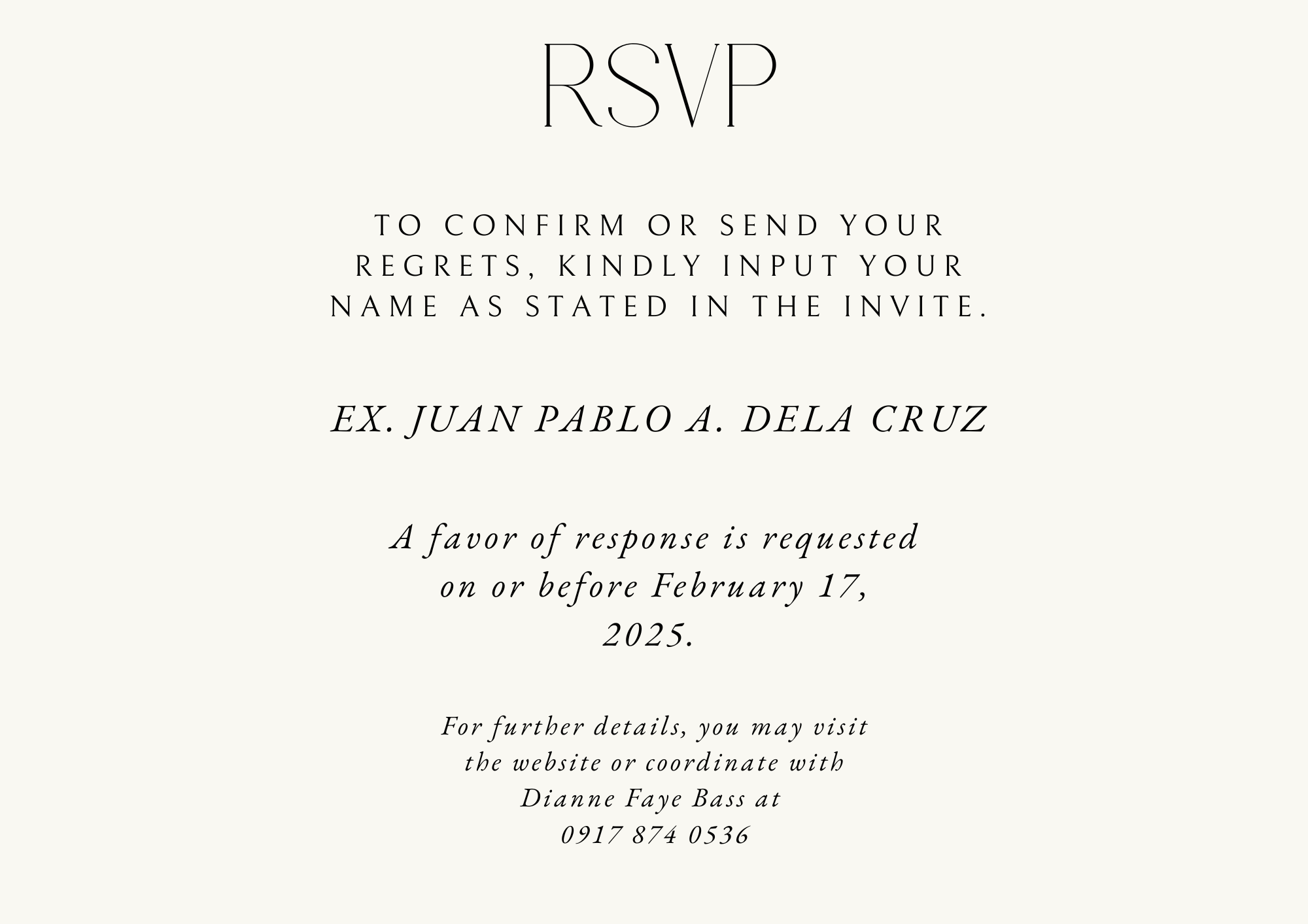 The Wedding Website of Frednick Luis Asistio and Pamella Mae Tiomico