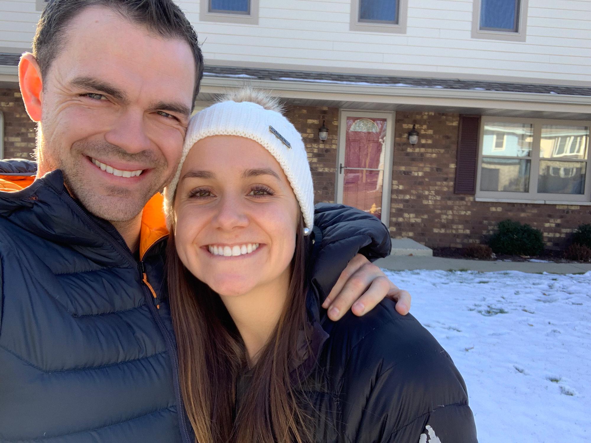 We closed on our house and are officially home owners!!