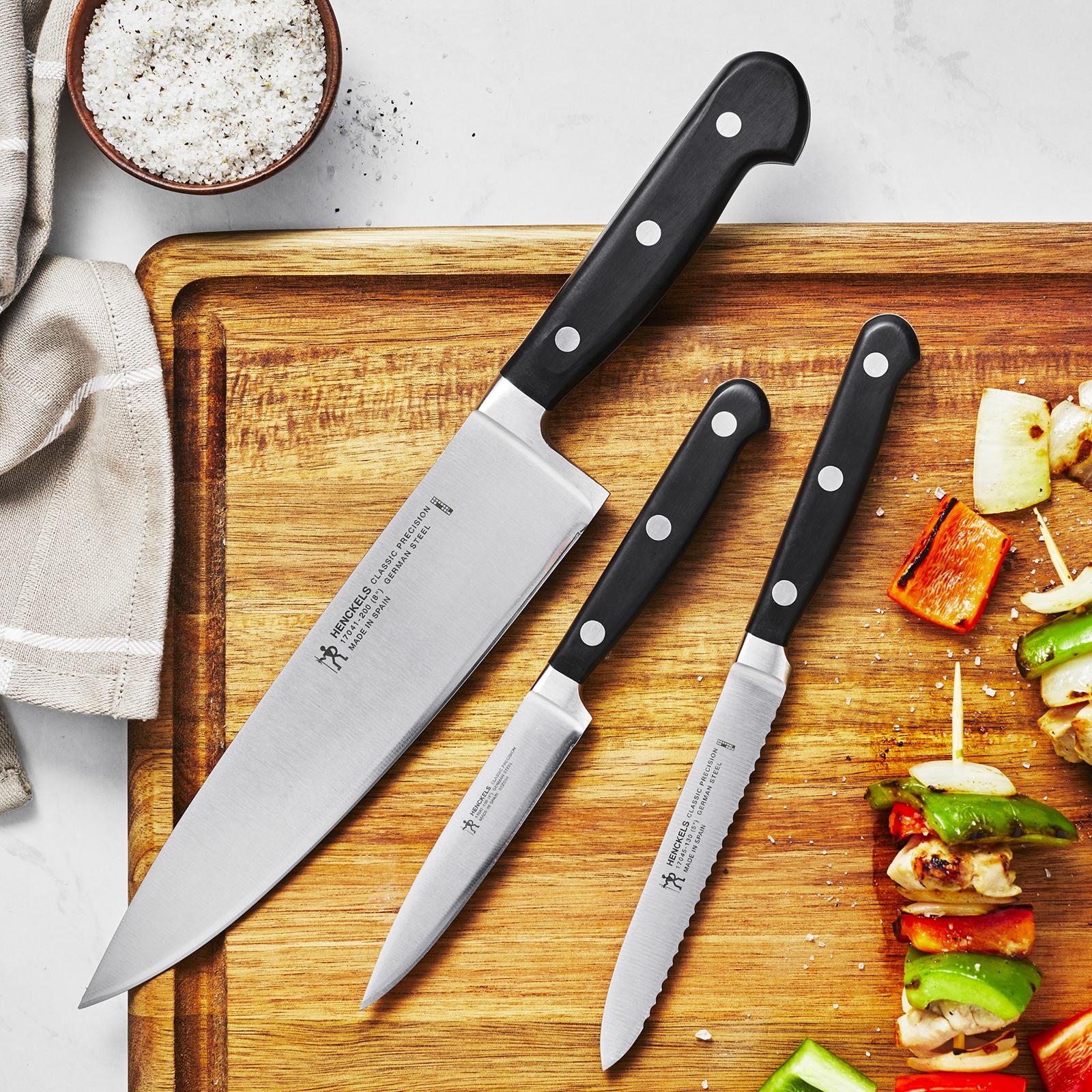 Henckels, Classic Precision 3-Piece Starter Knife Set | Zola