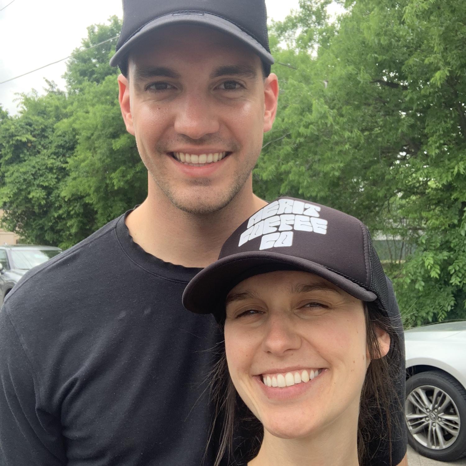 Tay had the goal of serving our community once per month - this was us serving at Taste, a restaurant that feeds the homeless. We love serving our community together