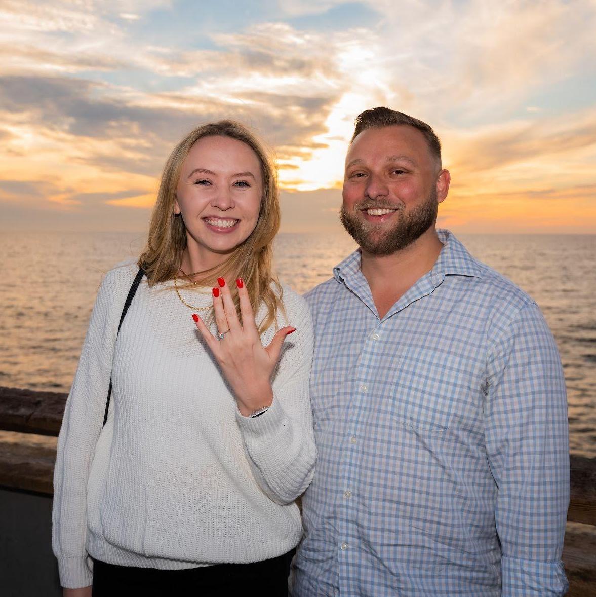 Jake planned the most perfect proposal, and had a photographer there to capture the moment! I was pretty happy to say the least!
