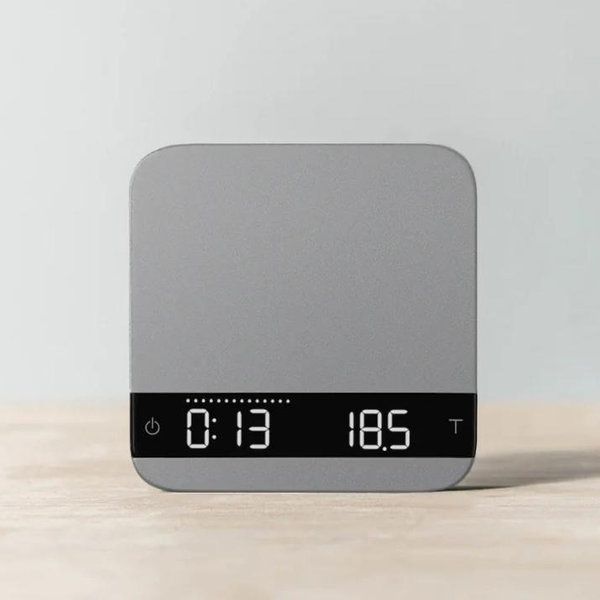 Acacia Lunar coffee scale - Space Grey