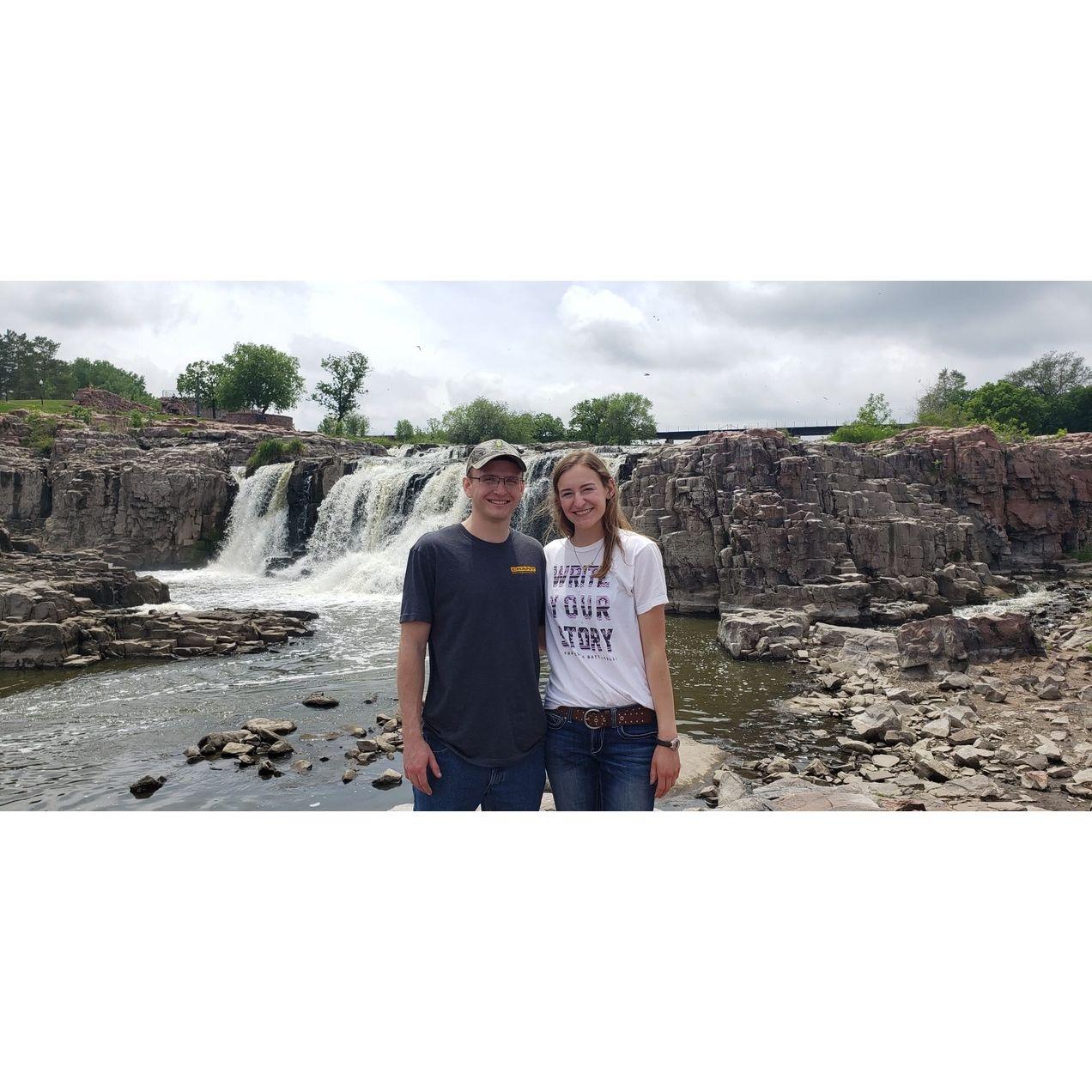 Passing through Sioux Falls, SD