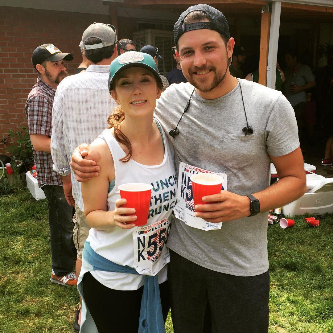The infamous house-party/pit-stop along the course of the BolderBoulder 10k where it's required you stop, pump the keg & take a jello shot before finishing the race. Another reason Boulder is amazing.