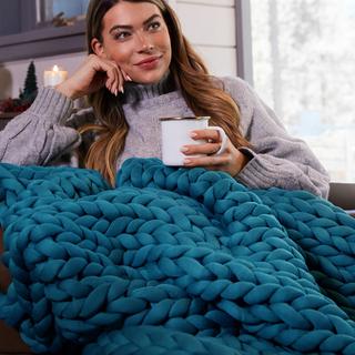 Rest Chunky Knit Weighted Blanket