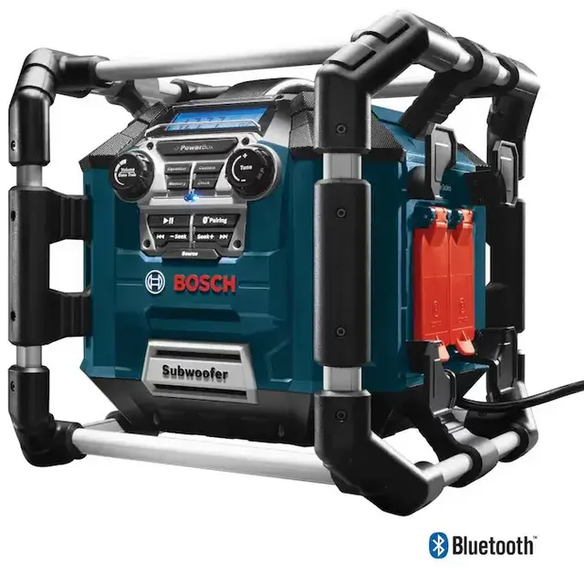Bosch Power Box 18-Volt Water Resistant Cordless Bluetooth Jobsite Radio