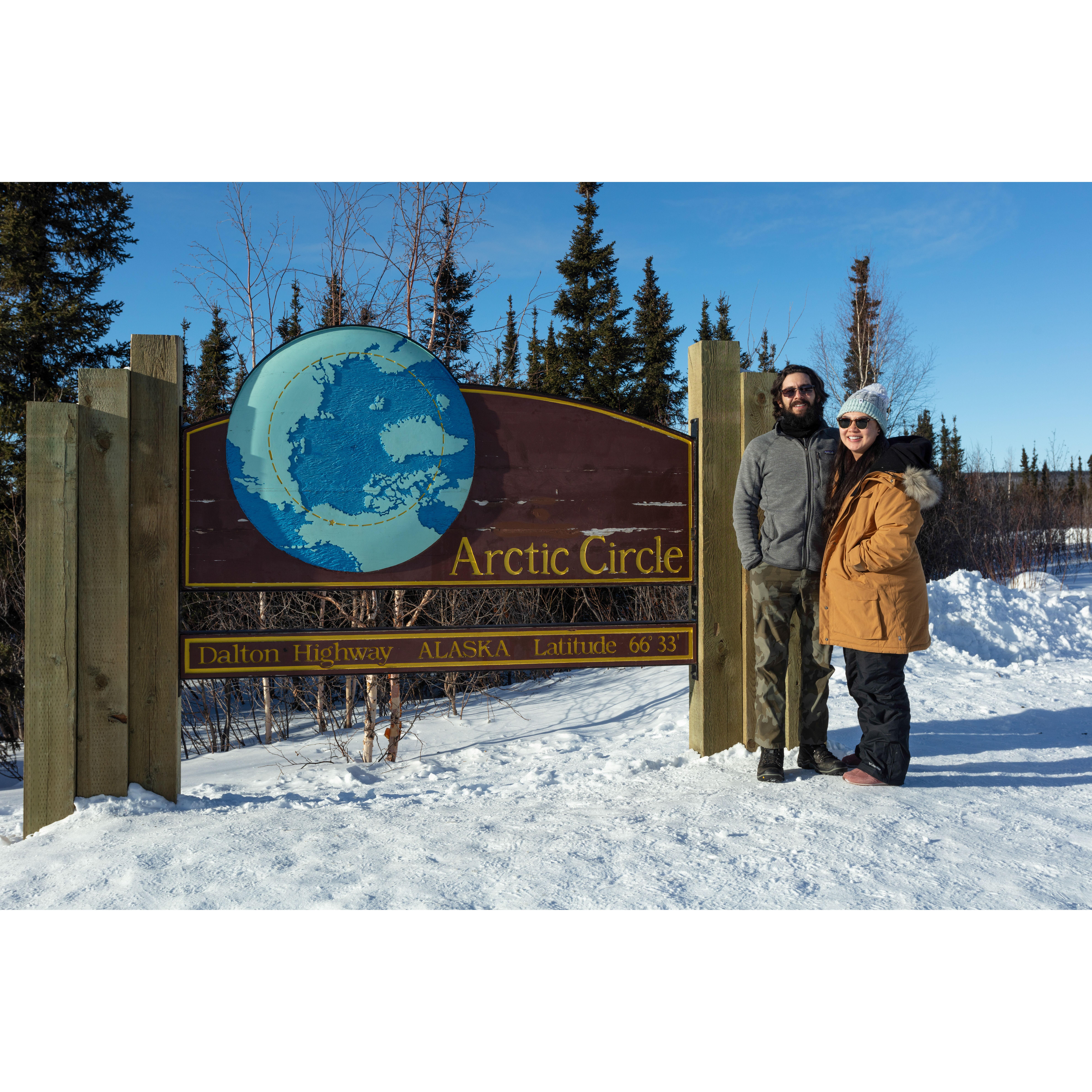 Solo trip up to the arctic.