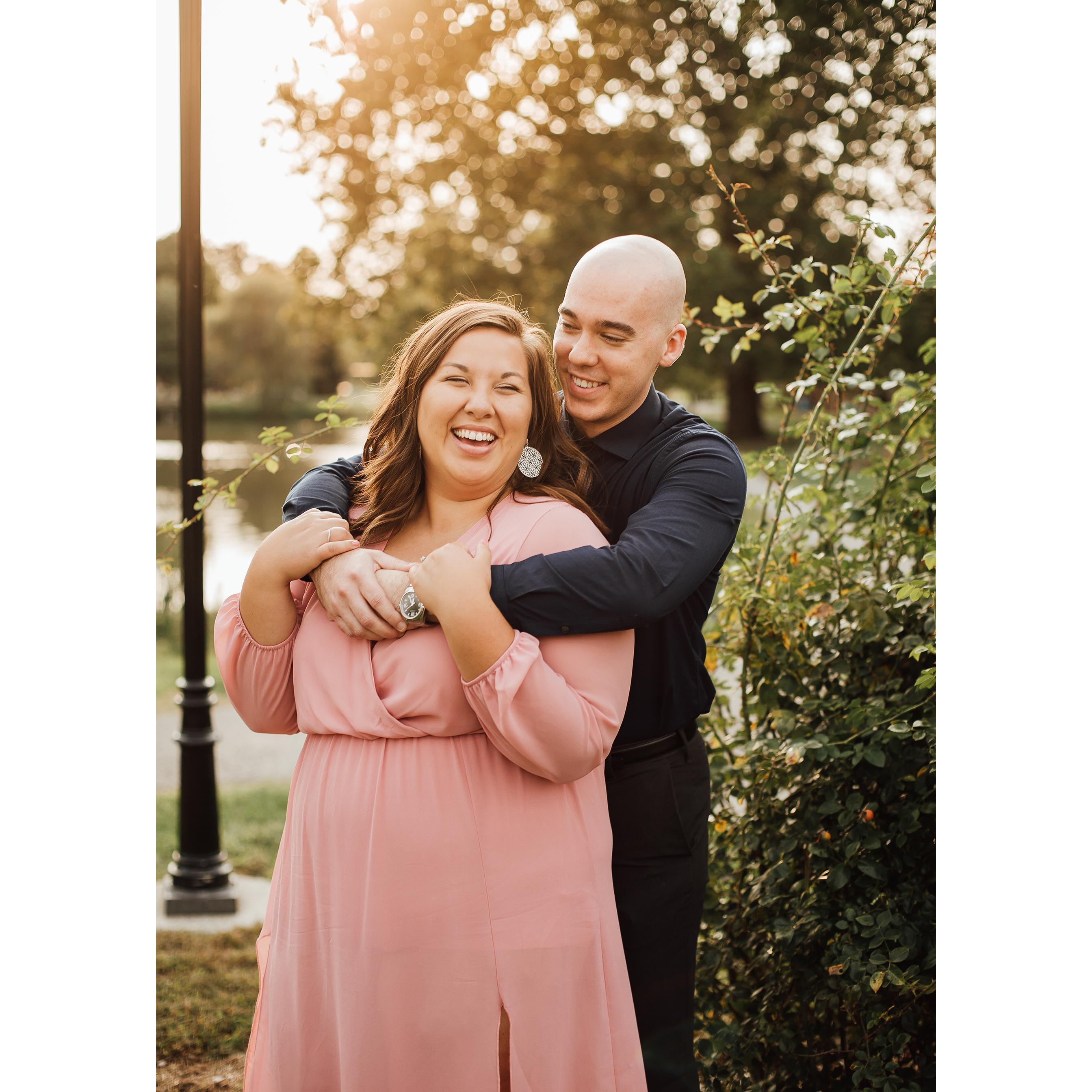 Engagement photos at Lakeside Park & Rose Garden
by Chantel Vandriessche Photography