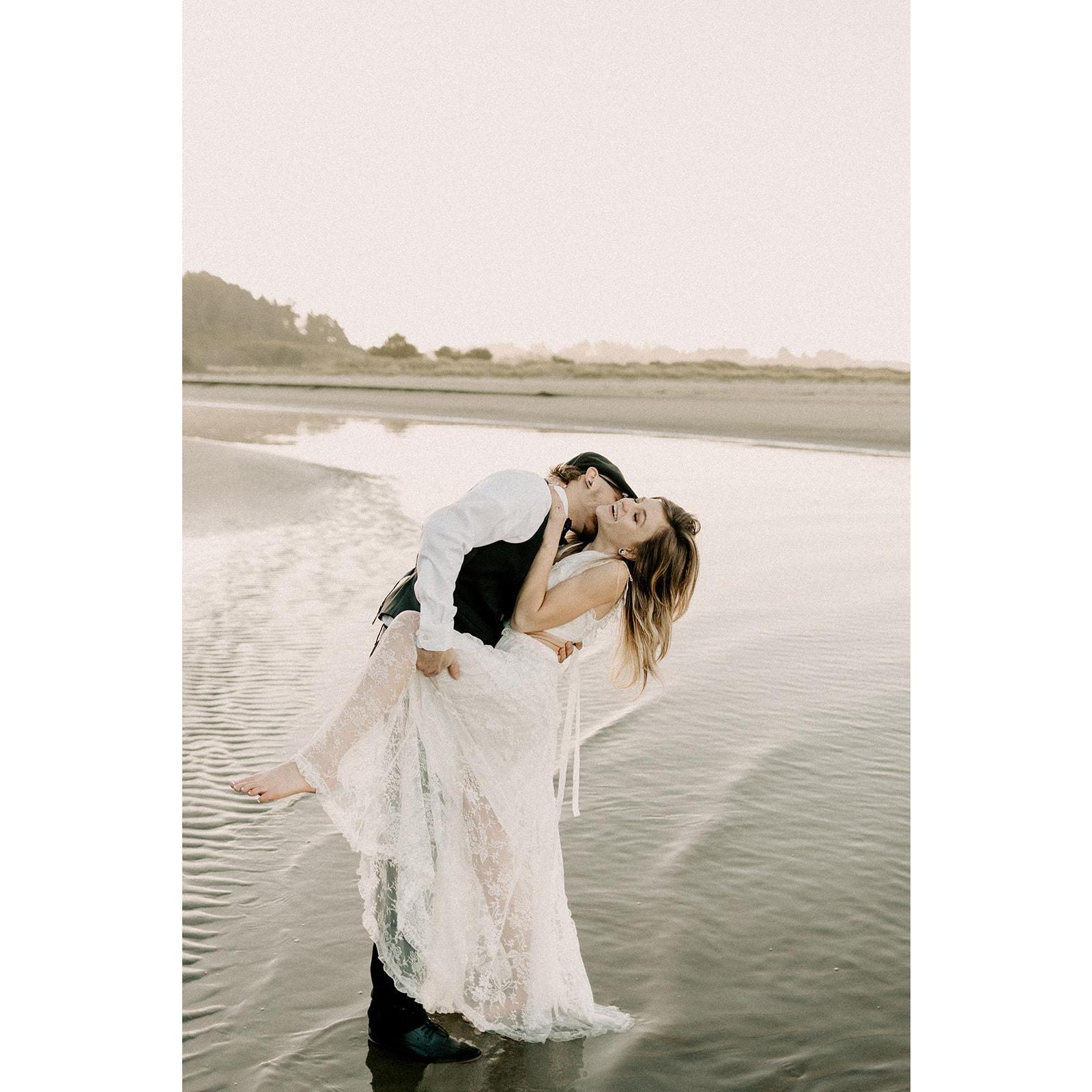Moonstone Beach Engagement Photos