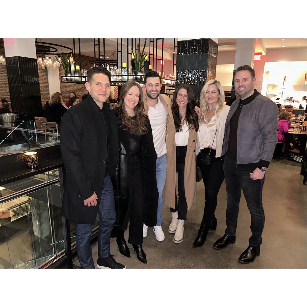 Downtown Detroit with Friends