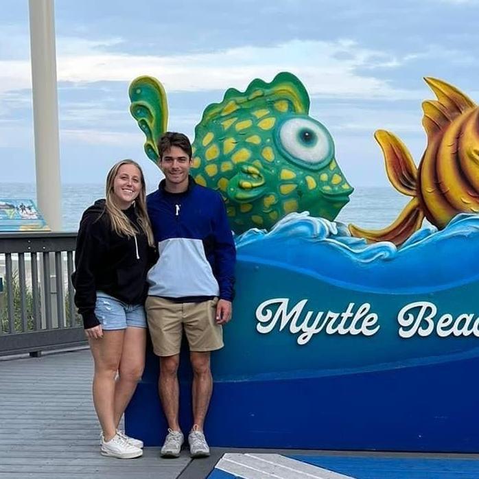 A trip to Myrtle Beach with Gregory's parents