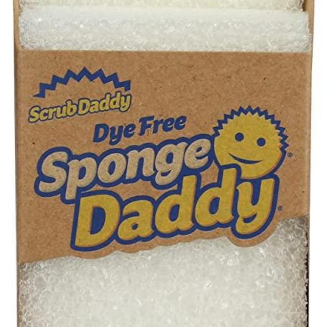 SCRUB DADDY Dye Free Sponge Daddy 3 Count, 3 CT