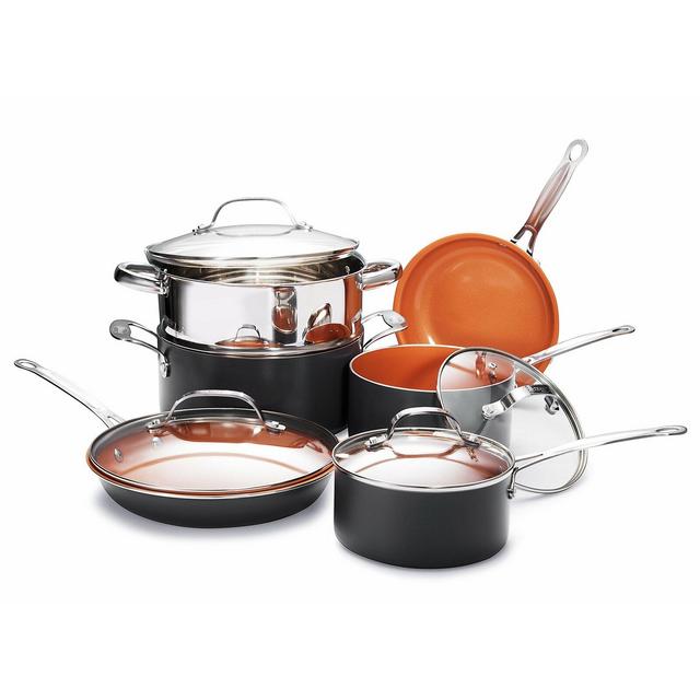 Gotham Steel 10 Piece Titanium Non Stick Cookware Set
