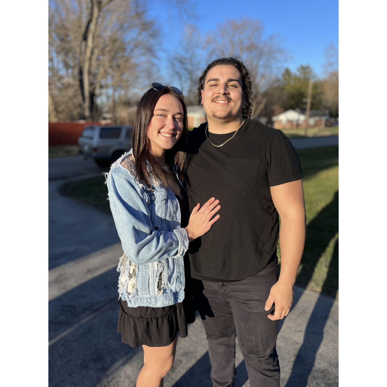 Our first date!