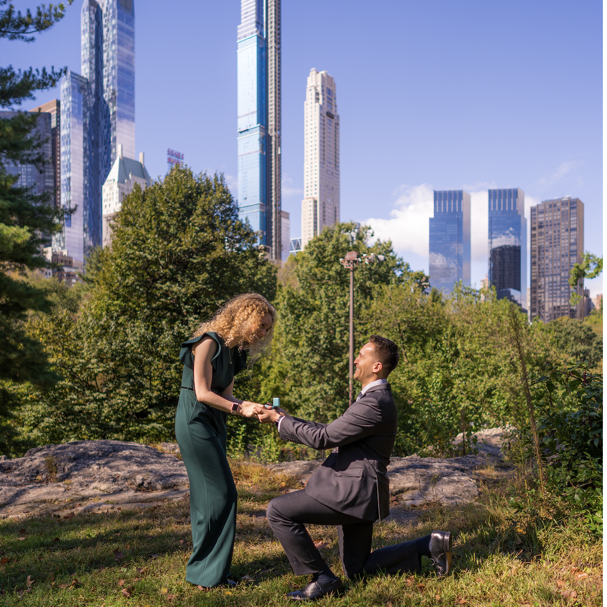 She said "Yes!"