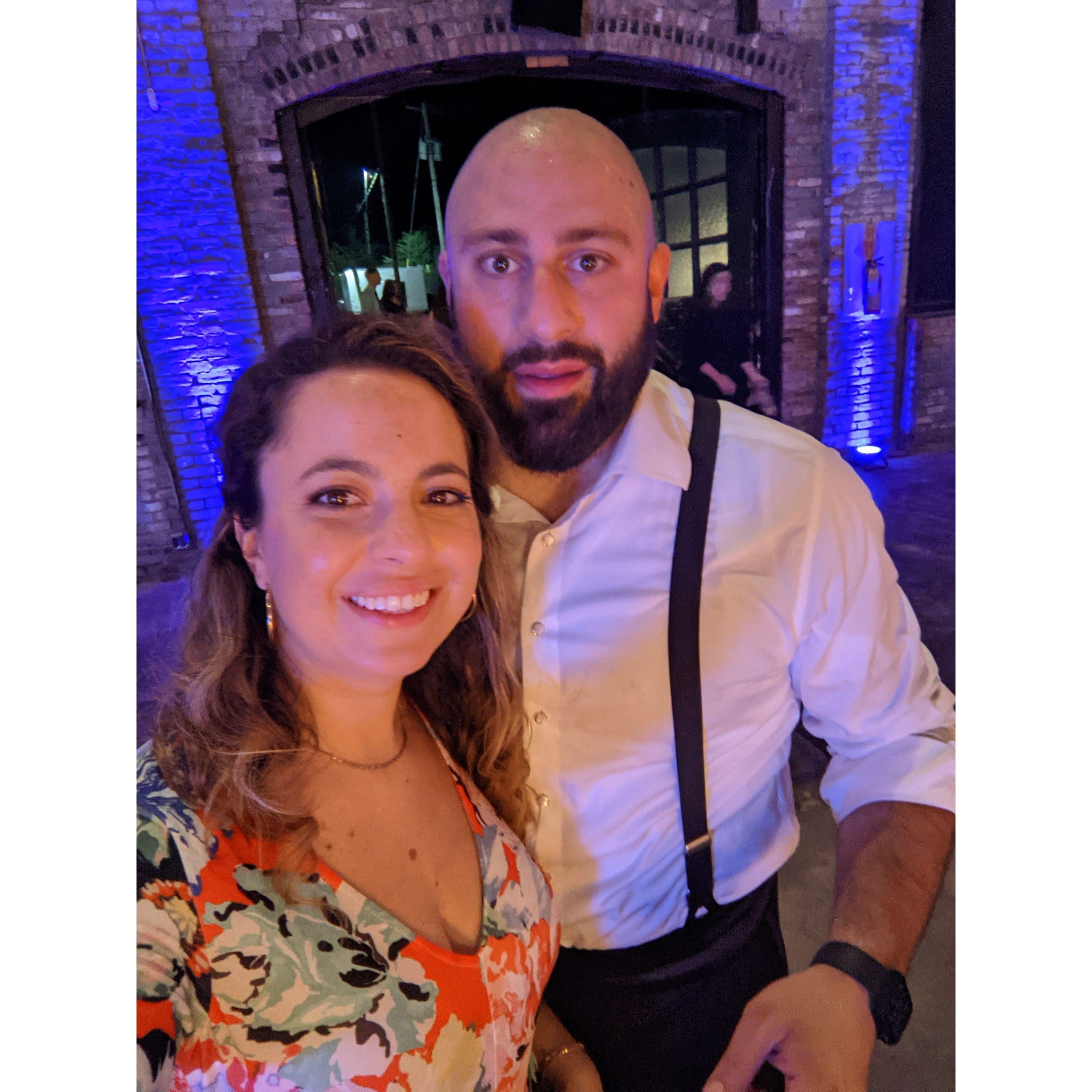 Our first wedding together! <3 Ben and Kerri
