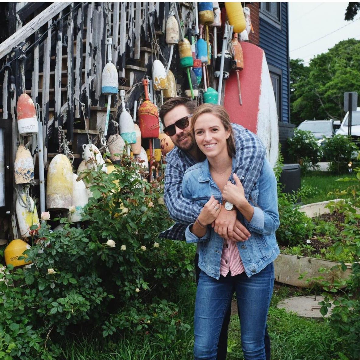 I showed Nick my buoys pretty early on...