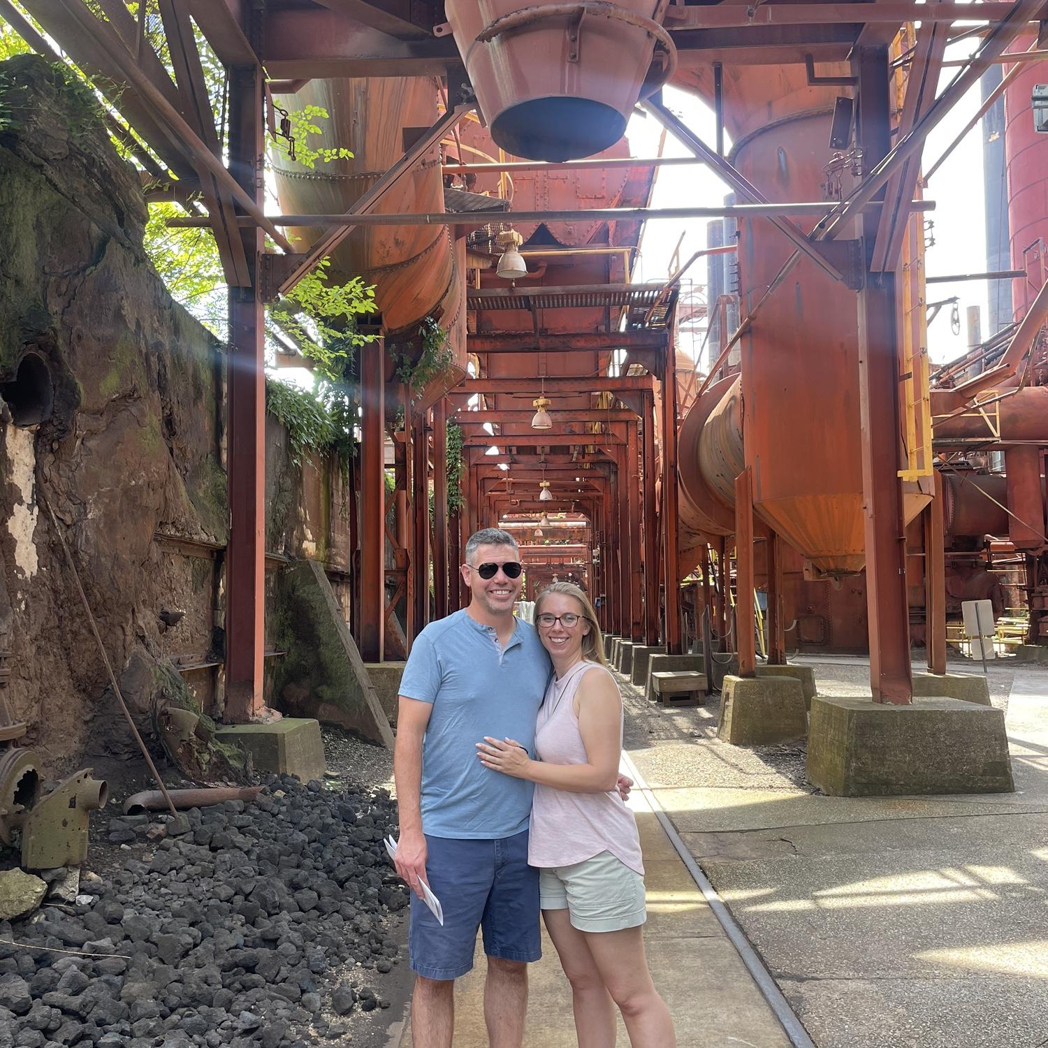 Exploring Birmingham, Al on one of our road trips moving Hannah (the second time, I think!)