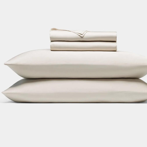 Bamboo Sheet Set - oat/Queen + 2 pillow cases
