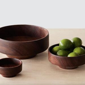 Tikal Wood Serving Bowl (Set of 3) | Granadillo